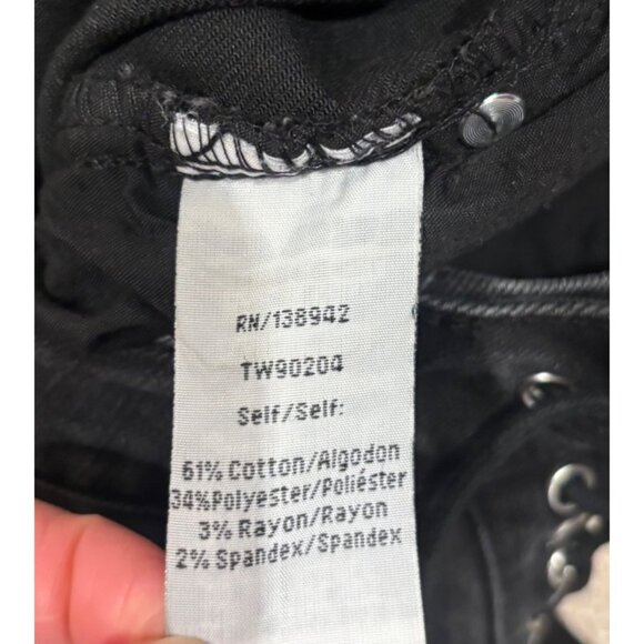 Twelve by Ontwelfth Lace-Up Flare Jeans Size 26 - Picture 7 of 11